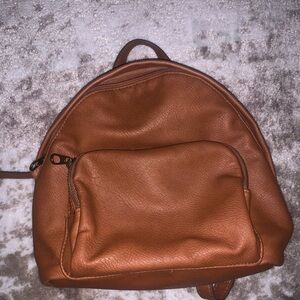 Universal Thread Tan Leather Backpack